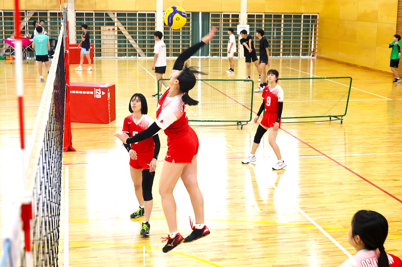 女子バレーボール部